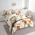 thumbnail image 3 of Manfei Wild Owl 7-Piece Bedding Comforter Set,Autumn Maples King Bedding Sets,Hello Fall Bed Sheets For Boys,Microfiber Bedroom Decor Reversible, 3 of 8