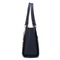 thumbnail image 6 of MKF Collection Ivy Vegan Leather Women’s Tote Bag & Wallet, Elegant Shoulder Purse Handbag by Mia K - Charcoal Gray, 6 of 10