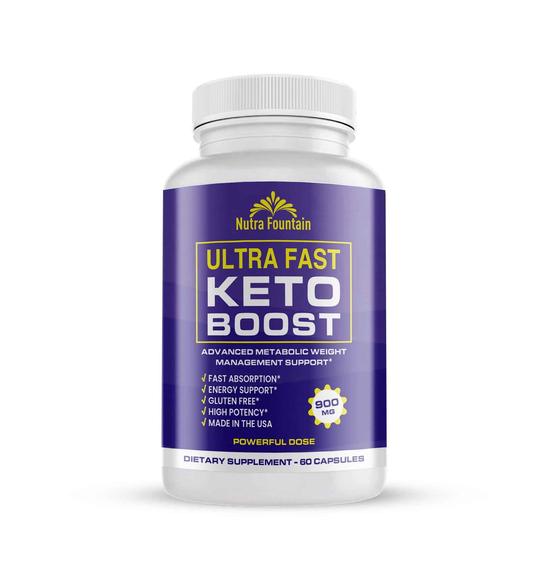 SLIMQUICK Pure Keto Extra Strength Weight Loss Capsules for Women 