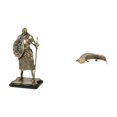 thumbnail image 1 of Figura de escritorio,Estatua de caballero,artesanía artística,coleccionable,escritorio,oficina,Figura de salamandra,Figuras de salamandras de latón Figuras de salamandras,Miniatura de, 1 of 8