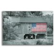 thumbnail image 1 of Epic Art 'Patriotic Farm I' by Lori Deiter Acrylic Glass Wall Art, 36"x24", 1 of 8