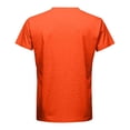 thumbnail image 5 of Men Summer Tops Men's Casual V Neck T Shirts With Zipper Design For Everyday Wear For Spring And Summer Ideal Jeans And Casual Pants Men Short Sleeve T Shirt Mens Athletic Shirts Wear Guard Orange M, 5 of 5