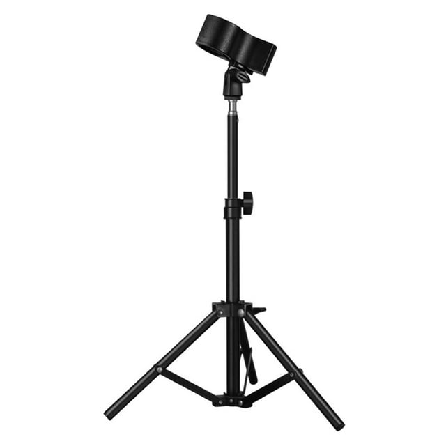 Soporte para secador de pelo para mascotas, accesorio de metal para cuidado de mascotas, soporte universal para secador de pelo, para baño. Ajuste de 30 cm a 55 cm