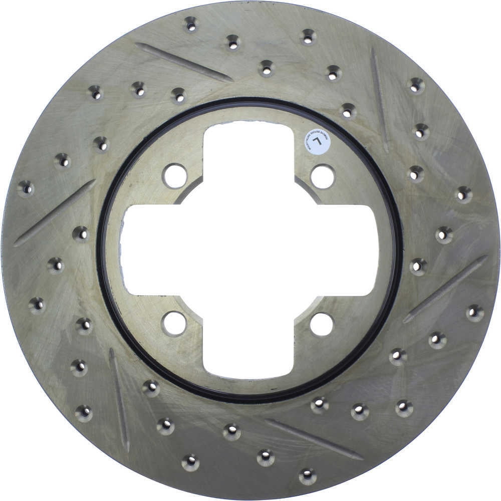 StopTech Slotted & Drilled Sport Brake Rotor Fits select: 1979-1983 DATSUN 280ZX
