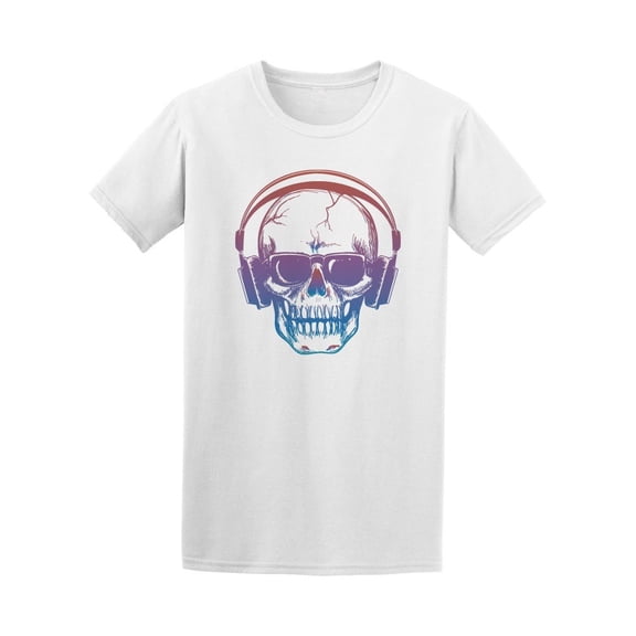 Colorful Headphone Sketch Tee Men's -Image by Shutterstock