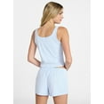 thumbnail image 3 of No Boundaries Cloud Core Sleepwear Brami, Women’s and Women's Plus XXS-3X, 3 of 5