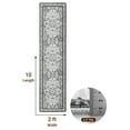 thumbnail image 3 of Sonoro Kate 2x10 Area Rugs for Living Room Bedroom, Non Slip Boho Machine Washable Indoor Floor Carpet, Gray, 3 of 7
