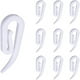 thumbnail image 1 of Set 100 carlige perdea, 28 x 12 mm, Plástico, Alba, 1 of 5