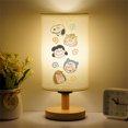 thumbnail image 3 of Lámpara de protección ocular para niños con dibujos animados de Snoopy, Charlie Brown y Woodstock, lámpara de mesa personalizada creativa, luz de noche, adorno de regalo, 3 of 5