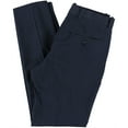 thumbnail image 2 of Perry Ellis Mens Herringbone Casual Trouser Pants, Blue, 29W x 30L, 2 of 2