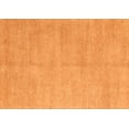 thumbnail image 1 of Ahgly Company Indoor Rectangle Solid Orange Modern Area Rugs, 8' x 12', 1 of 4