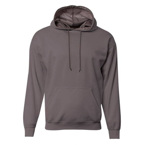 A4 N4279 Mens Sprint Fleece Hoodie - Graphite - L