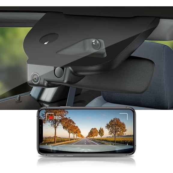 Fitcamx 4K Dash Cam Compatible with Mercedes-Benz GLA 2024-2026 GLA 250 & EQA (HD2-6669), 64GB Card