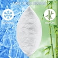thumbnail image 2 of Cooling Pillows BETU Queen Size, juego de 2 unidades de espuma viscoelástica, color blanco, 2 of 9