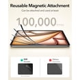thumbnail image 6 of ESR Paper-Feel Magnetic Screen Protector Compatible with iPad Air 11 Inch M4/M3/M2 (2026/2025/2024, 8th/7th/6th Gen), Detachable & Reusable Matte Finish, Write & Draw Like on Paper, 6 of 9