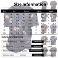 thumbnail image 3 of Fabrcox Halloween Mens&nbsp;shirts Funny Ghost Pumpkin Cat Mens T Shirts Graphic Fall Winter Festival Shirts for Men Short Sleeve Black L, 3 of 6