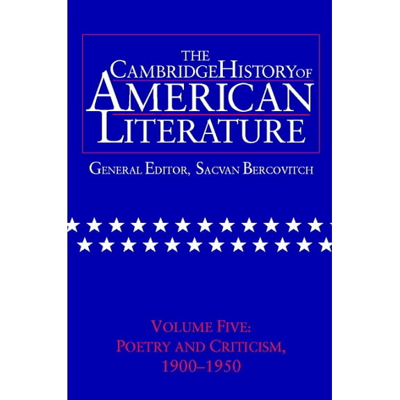 Cambridge History of American Literature The Cambridge History of American Literature, (Hardcover)