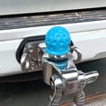 thumbnail image 4 of Soumake Tow Ball Cover Simple Use Wear-resistant 4 Colors Universal 50mm Tow Bar Ball Cover for Car, 4 of 8