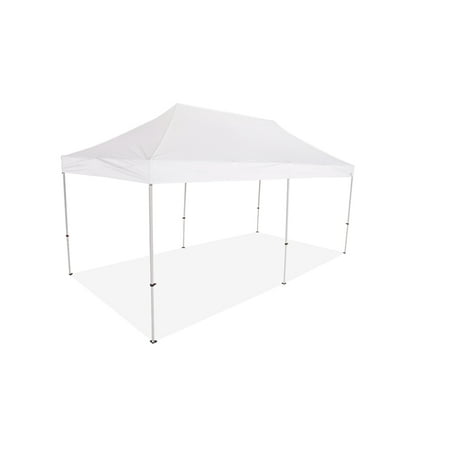 Impact Canopy 10 x 20 Pop Up Canopy Tent, Straight Leg Shelter, Commercial Grade Steel Frame, Roller Bag,