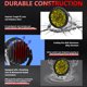 thumbnail image 5 of Luz de trabajo Luz de trabajo LED 6000K 200W 7 pulgadas Luz de trabajo redonda para automóvil Luces de conducción IP68 Focos impermeables para camiones, motocicletas, SUV, vehículos todo terreno, ba, 5 of 8