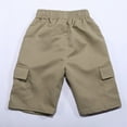 thumbnail image 6 of Stretch Cargo Shorts KhakiWork Shorts Casual Stretch Boys Summer Outfits Boy Pants Size 8-9 Years Summer&nbsp;Clothing, 6 of 8