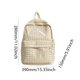 thumbnail image 3 of Mochila A Cuadros Con Lazo Informal para Mujer (caqui), 3 of 3