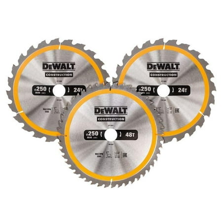 

DEWALT - DT1964 Construction Circular Saw Blade 3 Pack 305 x 30mm x 24T/48T/60T
