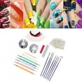 thumbnail image 1 of FAGINEY Nail Art Kit With Nail Art Brushes, Nail Dotting Tool, 2 Boxes Of Rhinestone Nail File And Polishing Block Nail Paint Brush Dotting Brush Nail Pen Tool Set, 1 of 8