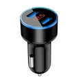 thumbnail image 1 of Car Charger Dual USB Car Charger with 15.5W 5A Car Charger Adapte Compatible with  & Android Cell Phone Devices, 1 of 9