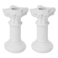 thumbnail image 3 of WEUVEB Pillars European Style Roman Pillar Statue White Synthetic Resin 2Pcs Wedding Photography, 3 of 9
