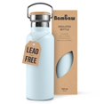 thumbnail image 1 of Botella de Agua Bambaw Aislada al Vacío 750 ml Acero Inoxidable, 1 of 7