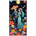 thumbnail image 2 of Colorful Floral Skeleton Banner Day of the Dead Mexican Decorations for Festival Celebration Party, 2 of 8