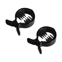 LULULION Fun Hair Clips Ponytail Holders Women Accessories 2Pcs