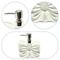 thumbnail image 6 of Kuntesetty Bow Hand Soap Dispenser Cute Ceramic Soap Bottle for Lotion Shampoo Bathroom White, 6 of 7