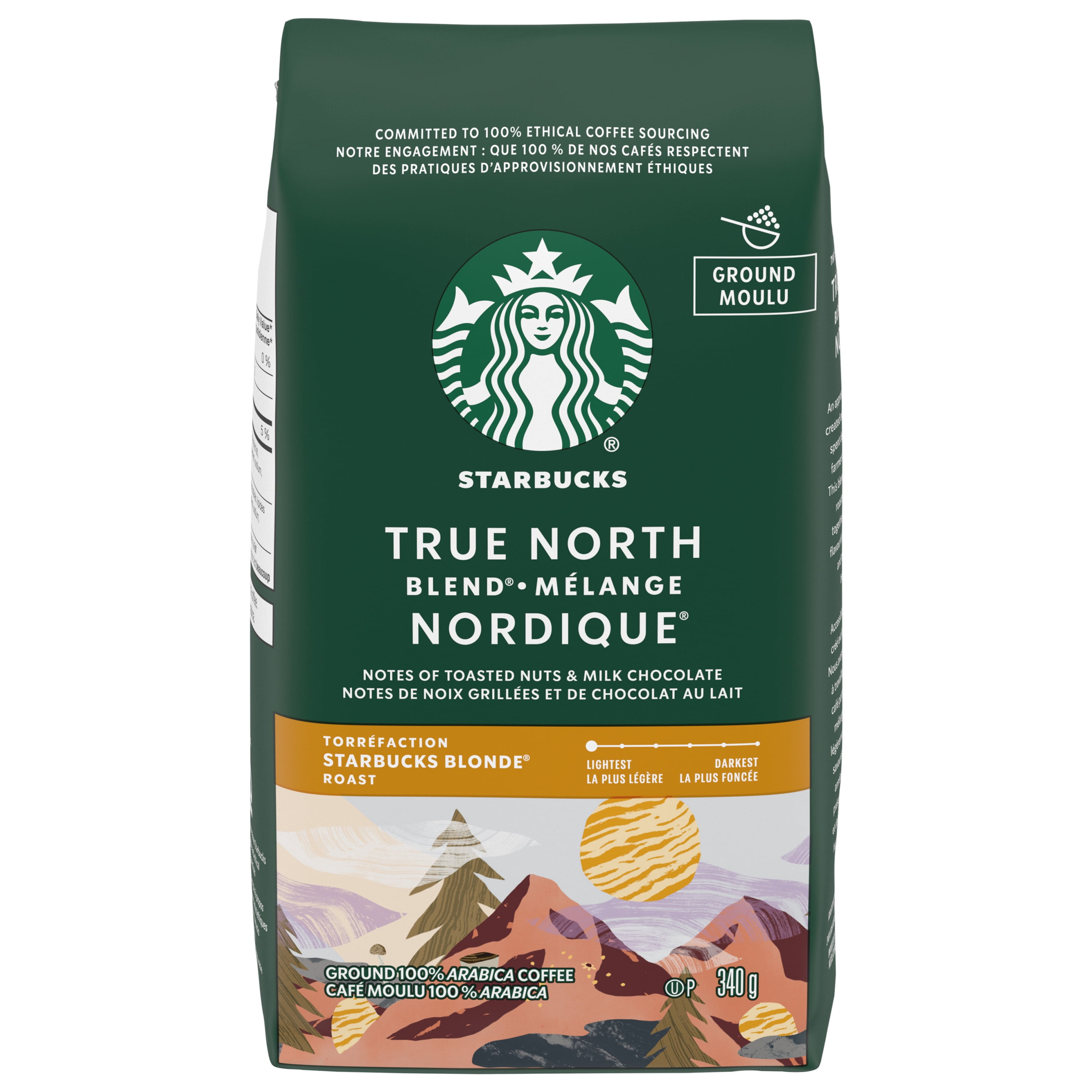 Starbucks True North Blend Blonde Roast Ground Coffee