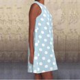thumbnail image 4 of RKSTN Robe d'Été pour Femmes, Robe Mode pour Femmes à Col Rond Ample et Surdimensionnée, Robe Midi Décontractée Sans Manches, Robes de Plage, Robes Grande Taille pour Femmes, 4 of 5