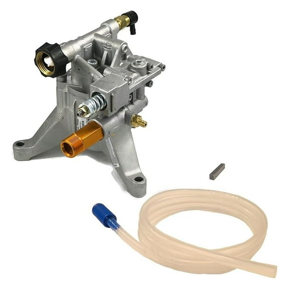 2800 PSI Pressure Washer Pump - Troy-Bilt 020296 Replacement - 2.3 GPM Vertical Pump - 7/8" Shaft - 3 Bolt Pattern - 140°F Max Water Temp