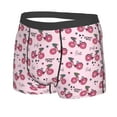 thumbnail image 2 of Wukai Bike with Donut Wheels Print Men’s Underwear Breathable Boxer Briefs,&nbsp;Moisture Wicking & Breathable-Small, 2 of 7