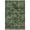 Green, variant on FairOnly Brown 10'x13'Vintage Distressed Floral Area Rug Machine Washable Ultra Thin Low Pile Non-Slip Oriental Rug for Living Room Bedroom Kitchen