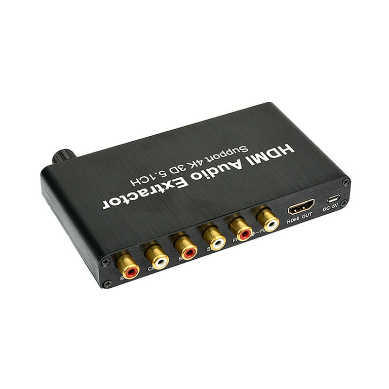 4K HDMI DTS Audio Analog Surround Sound Converter - Walmart.com