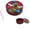 A, variant on Round Diamond Painting Storage Box with Pink Butterfly Lid and Wooden Base, 1 Set with Dotting Pen, Floral Design, for Craft Supplies and Jewelry Organization, Organizer Container