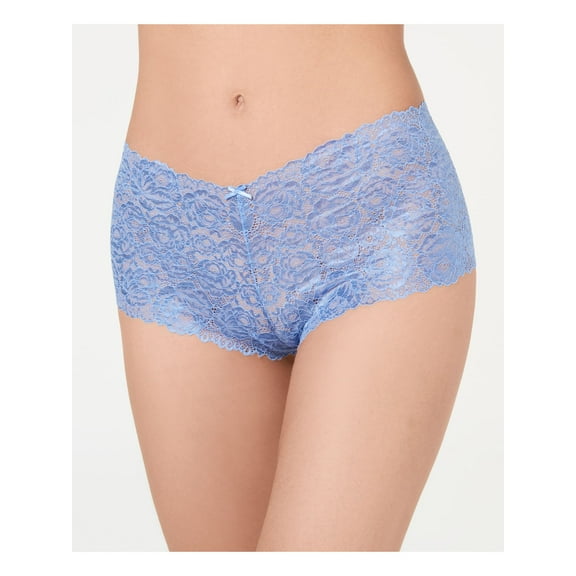 INC Intimates Blue Lace Floral Everyday Boy Short Size: XL