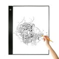 thumbnail image 1 of A3 LED Tracing Light Box Pad Graphic Tablet 4mm Ultra-Thin Drawing Board Copyboard 3 Levels Dimming with Separate Scale Plate Clips USB Cable for Artist Animation Designing Sketching Calligr, 1 of 7