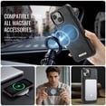 thumbnail image 3 of Magnetic Case for iPhone 15 Pro Max / 15 Pro / 15 Plus / 15, Strong Magnetic Slim Protective Phone Cover, Shockproof Scratch-Resistant Lightweight Case, 3 of 12
