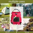 thumbnail image 3 of SHAR Portable Solar Camping Shower Bag for Hiking and Travel, 3 of 5