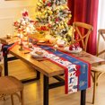 thumbnail image 3 of Christmas Table Runner, Winter Christmas Decorations Table Runners 72 Inches Long, Mas Decor Indoor Outdoor Farmhouse Home Kitchen Dining Party Decor Christmas Runner, 3 of 6
