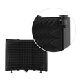 thumbnail image 4 of Kit de Microphone Cardioïde Professionnel Argenté BM800 avec Bouclier d'Isolation Pliable à 3 Panneaux, Support Antichoc, Manchon Pare-Vent, Tige de Support Réglable, Base Robuste, Clip pour Téléphone et Vis Adaptateur 3/8 - 20Hz-20KHz, 4 of 6