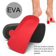 thumbnail image 3 of Plantilla antideslizante con absorción de impactos, soporte para el arco, almohadilla para zapatos, inserciones ortopédicas para los pies (L), 3 of 8