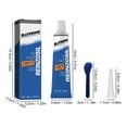 thumbnail image 3 of Ohmyroo 50ML High Temperature RTV Gasket Maker Red Silicone Sealant For Engine Repair, 3 of 9