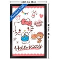 thumbnail image 2 of Hello Kitty: 25 Snack Time - Kitty Pancakes Wall Poster, 22.375" x 34" Framed, 2 of 4